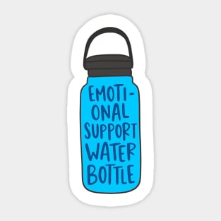 Emotional Support Water Bottle Please Do Not Pet Sticker